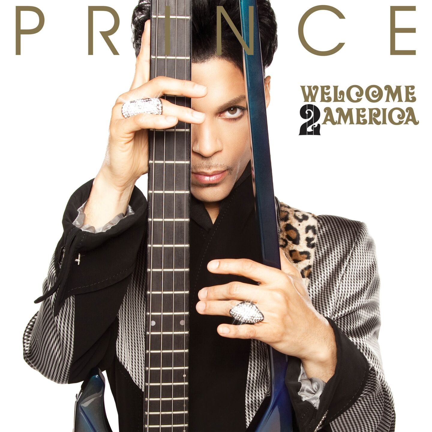 <p>This image released by Sony Music Entertainment shows "Welcome 2 America" by Prince. (Sony Music Entertainment via AP)</p>