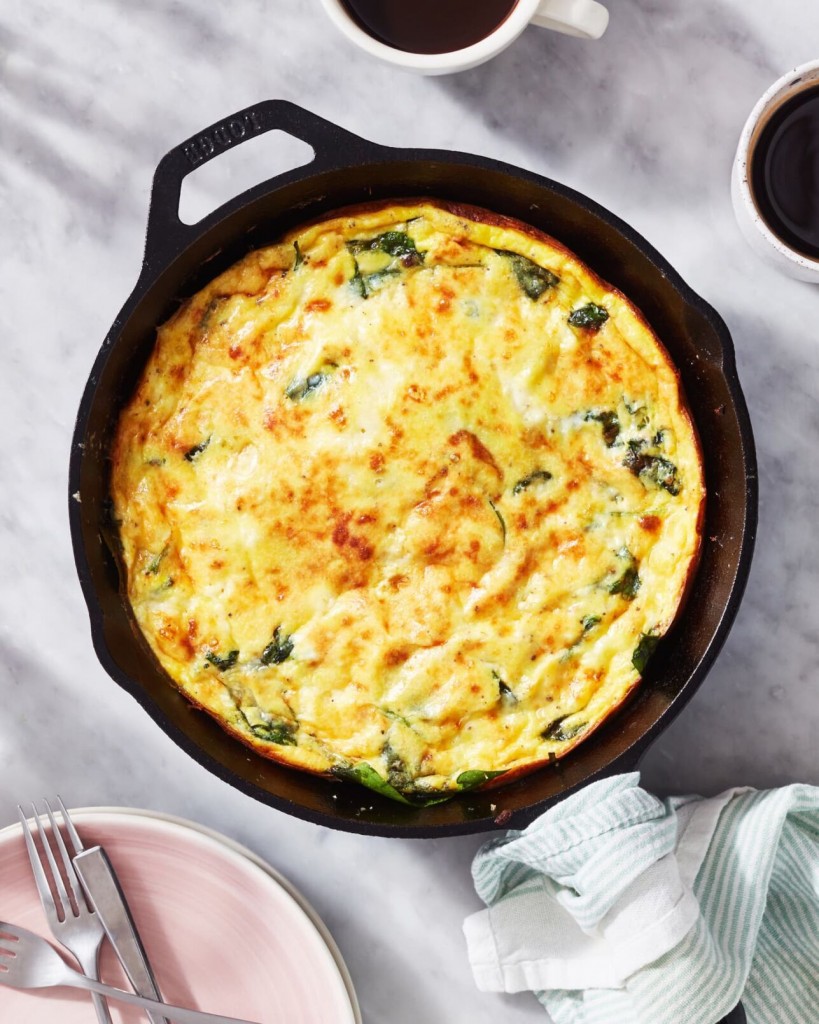 The Kitchn: This Cheesy Spinach Frittata Will Never Let You Down
