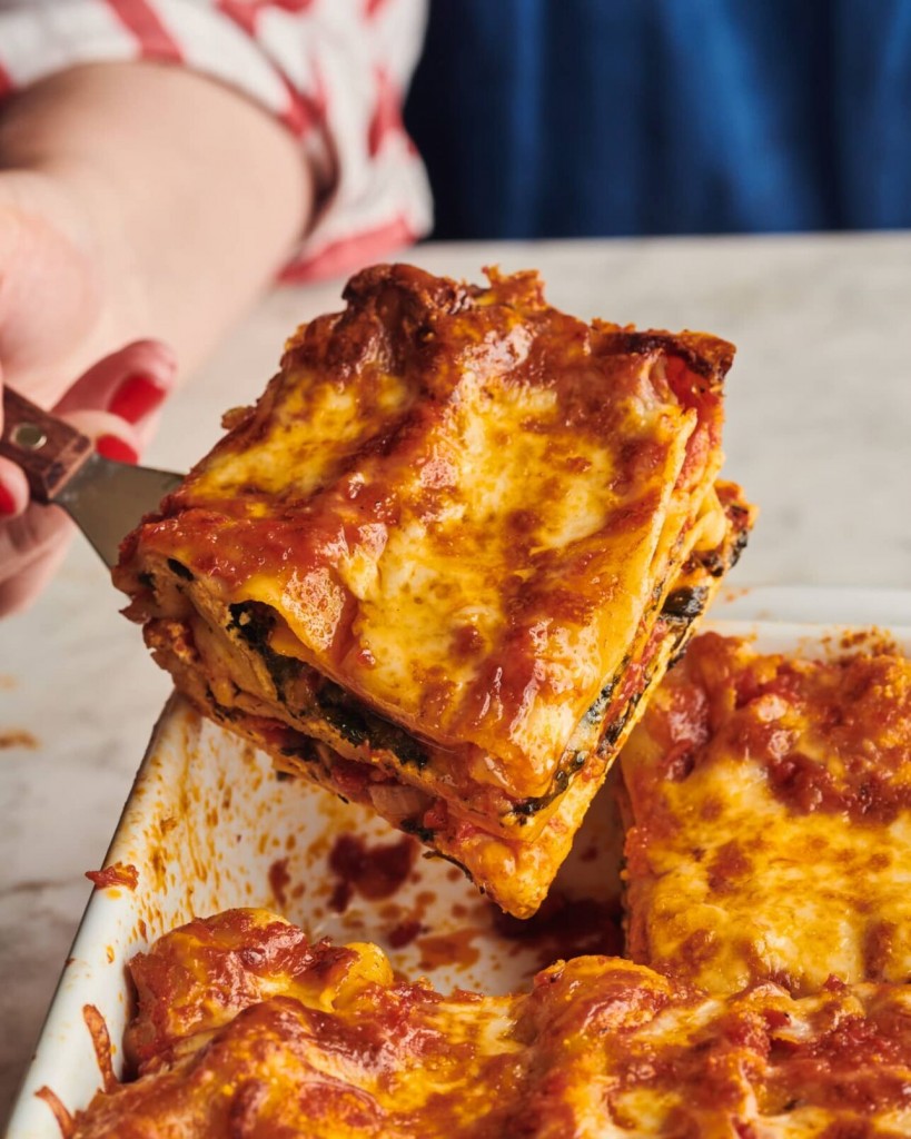 The Kitchn: The Extra Easy Spinach Lasagna Can’t Be Beat