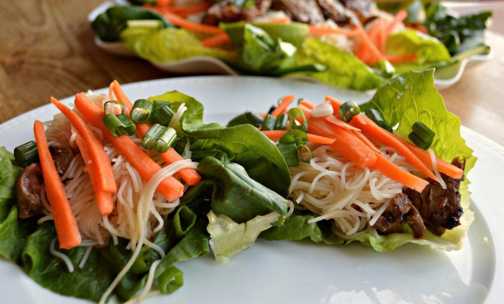 Recipe Of The Day: Asian Steak Lettuce Wraps